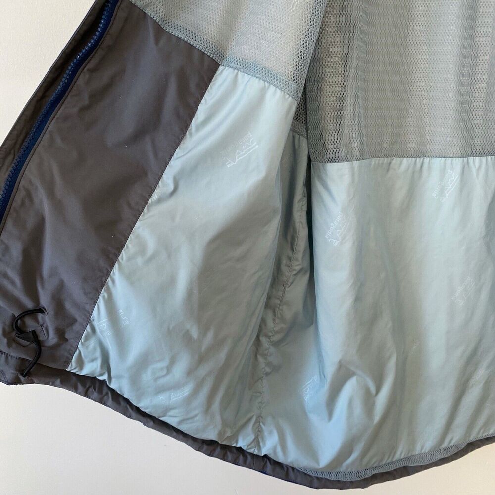 Vintage Patagonia Shell Jacket‎ 90's Men's Small Waterproof Hooded Blue Zipper - Picture 6 of 9